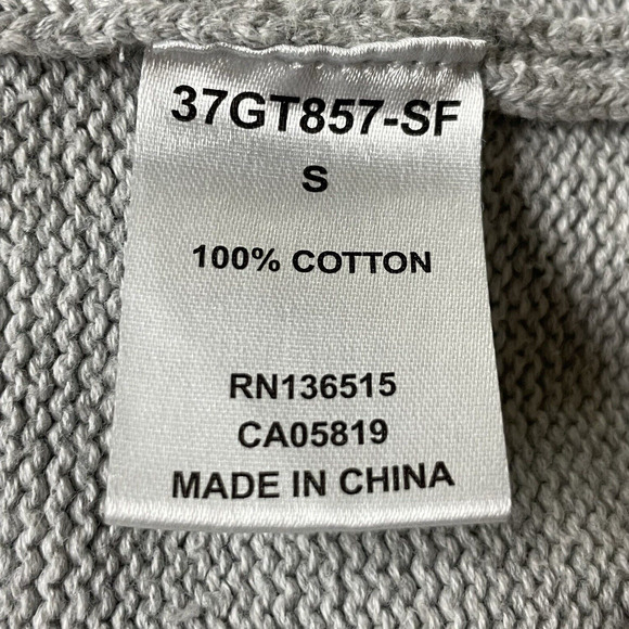 Harper Lane Women's Gray Knit Warm Winter Chunky Knit Sweater SZ/S - Picture 14 of 15